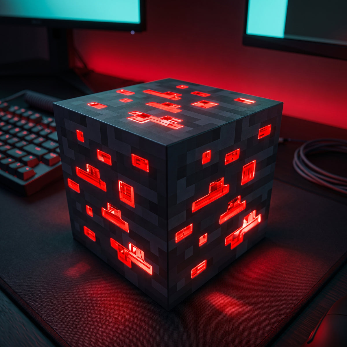 Minecraft lamps for the bedroom