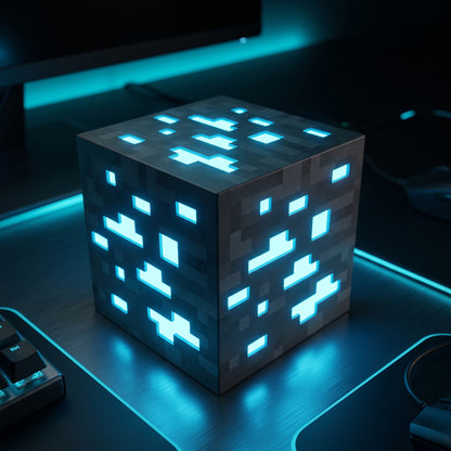 Minecraft lamps for the bedroom